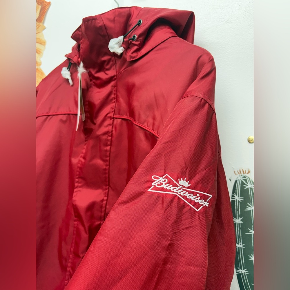 Budweiser Crimson Hooded Jacket
